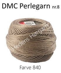 DMC Perlegarn nr. 8 farve 840